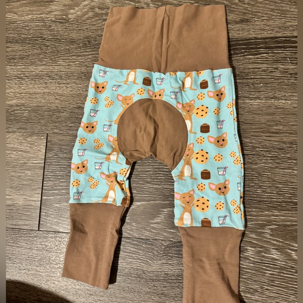 If you give a mouse a cookie- cloth diaper pants 3-12mon